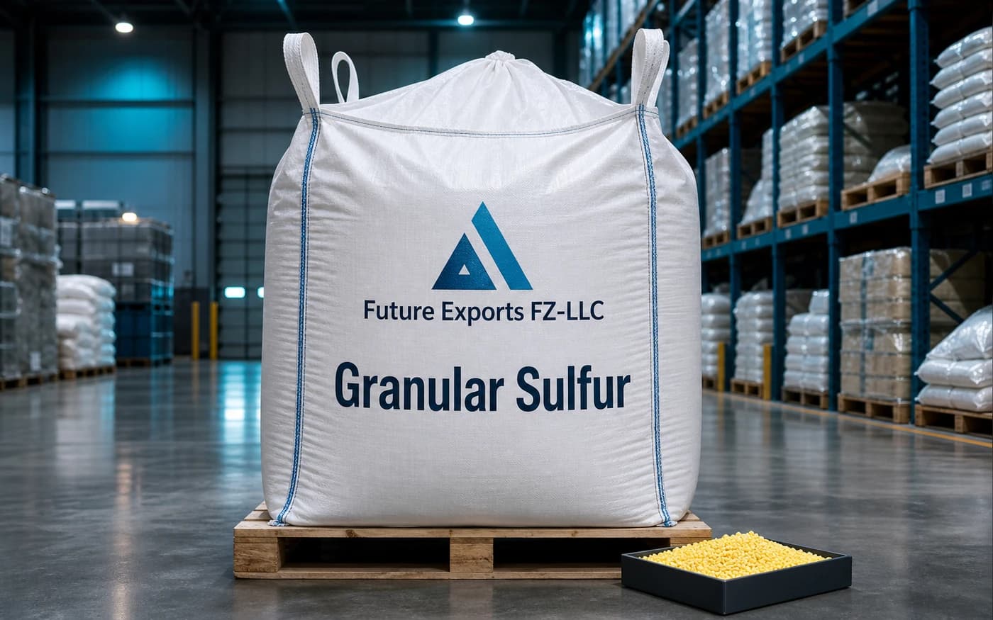 Future Exports FZ-LLC Granular Sulfur industrial big bags