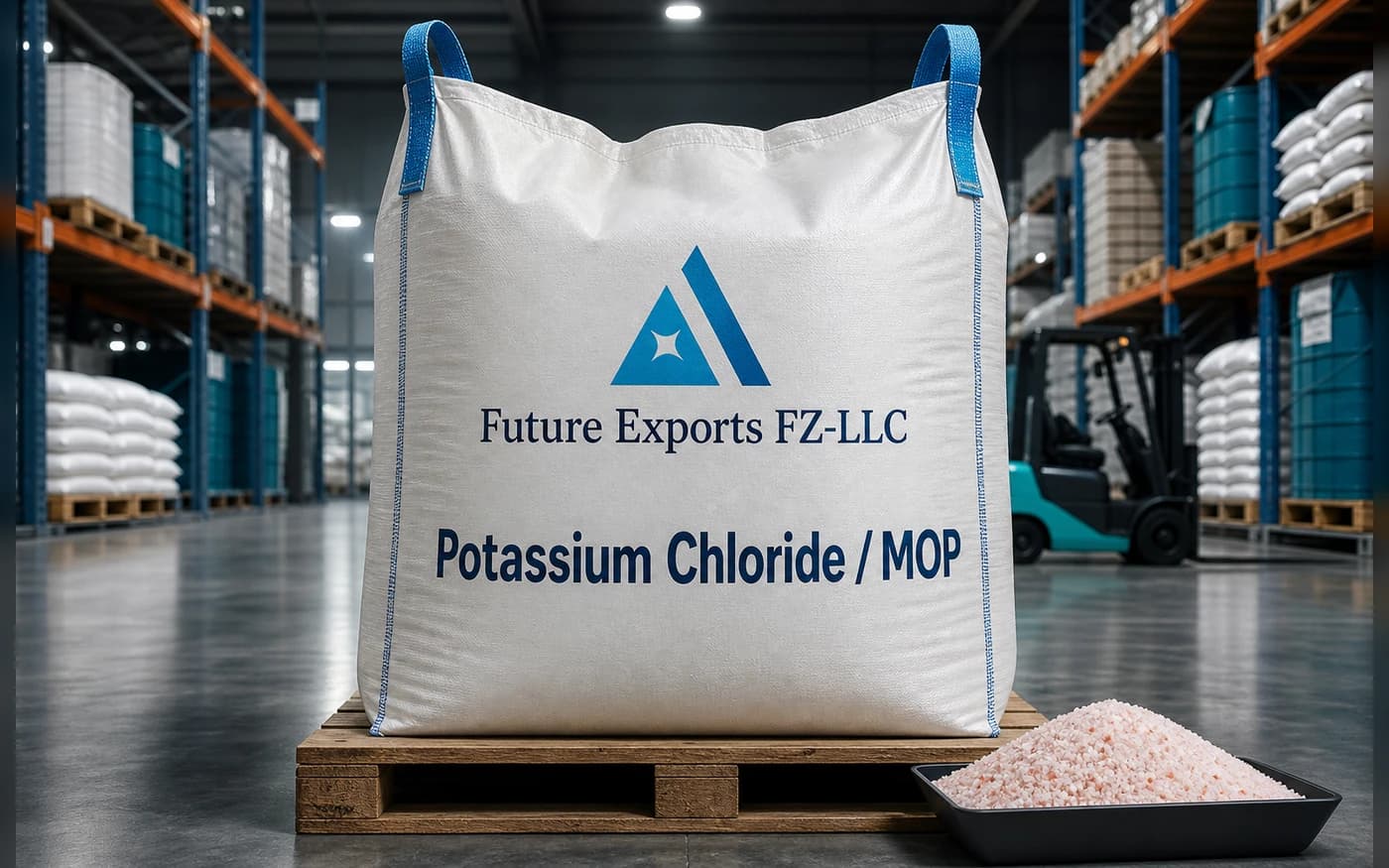 Future Exports FZ-LLC Potassium Chloride / MOP industrial big bags