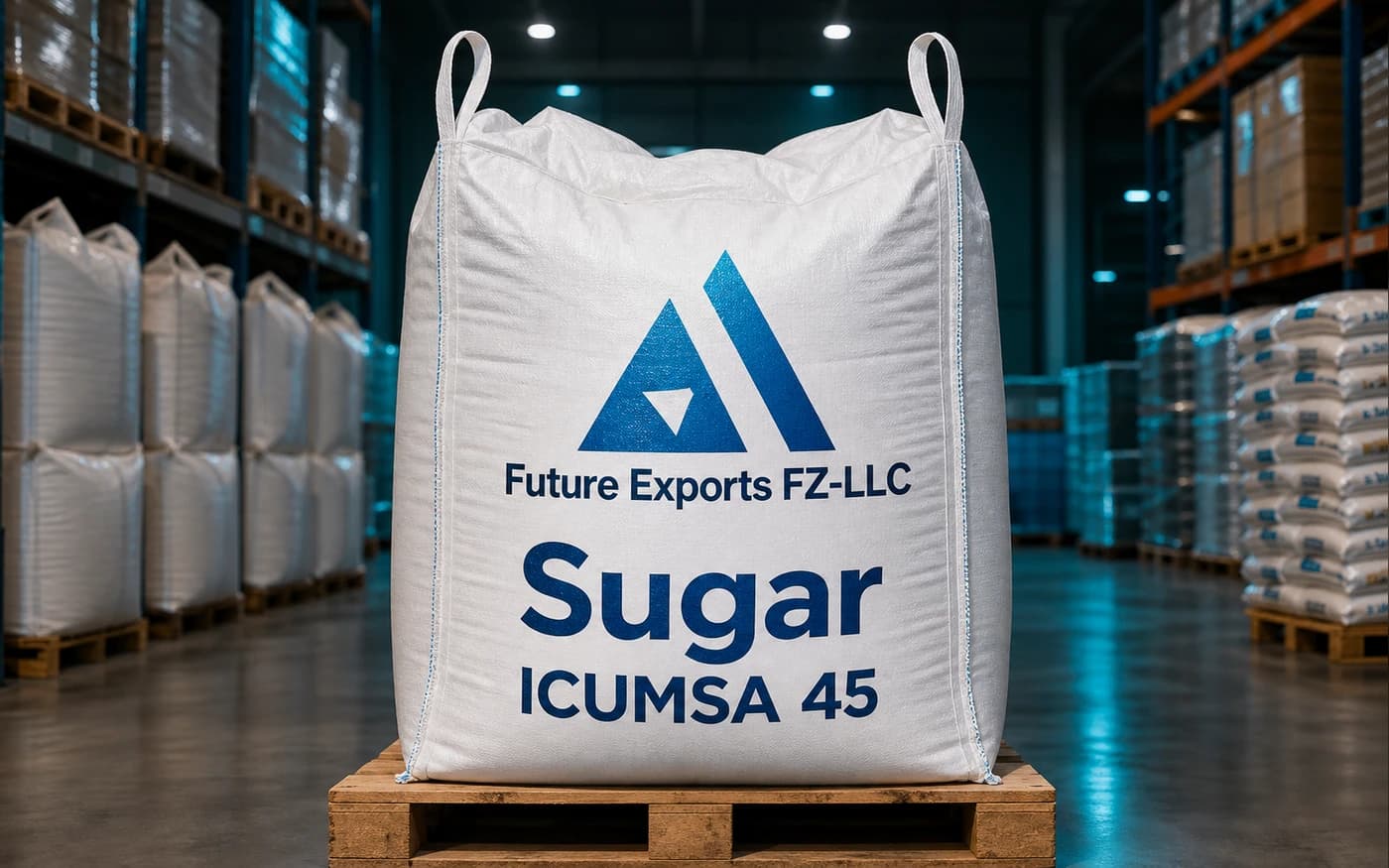 Future Exports FZ-LLC Sugar ICUMSA 45 industrial big bags